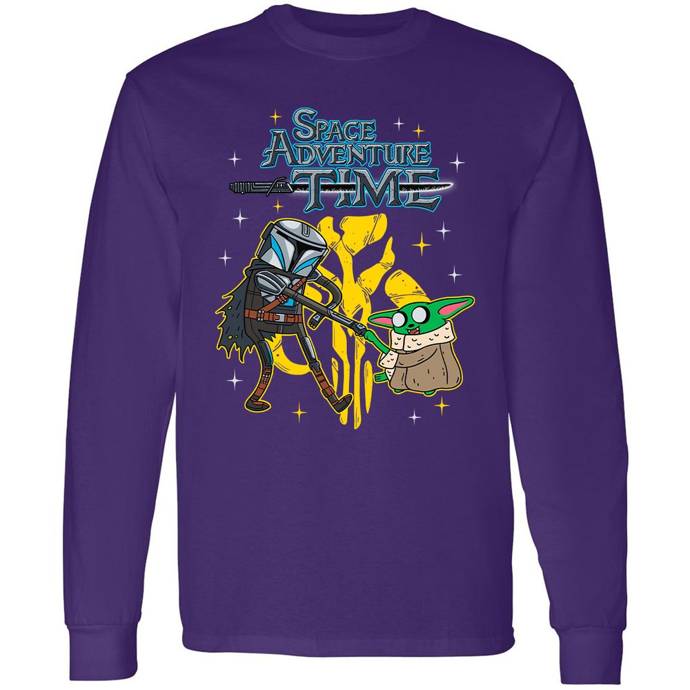 Long Sleeve T-Shirt - VWY6Z8BP - Purple - 13