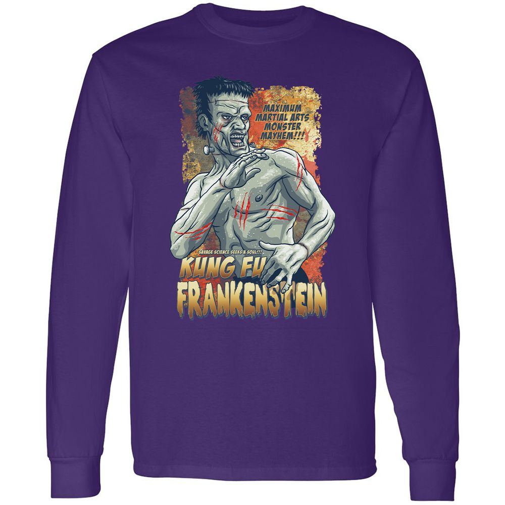Long Sleeve T-Shirt - S6BVVPSR - Purple - 13