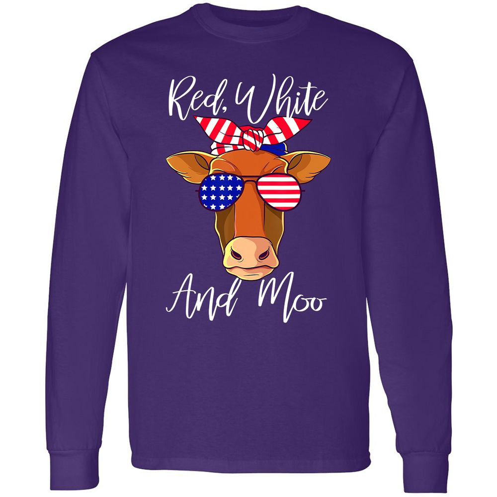 Long Sleeve T-Shirt - 8K52FJA4 - Purple - 13