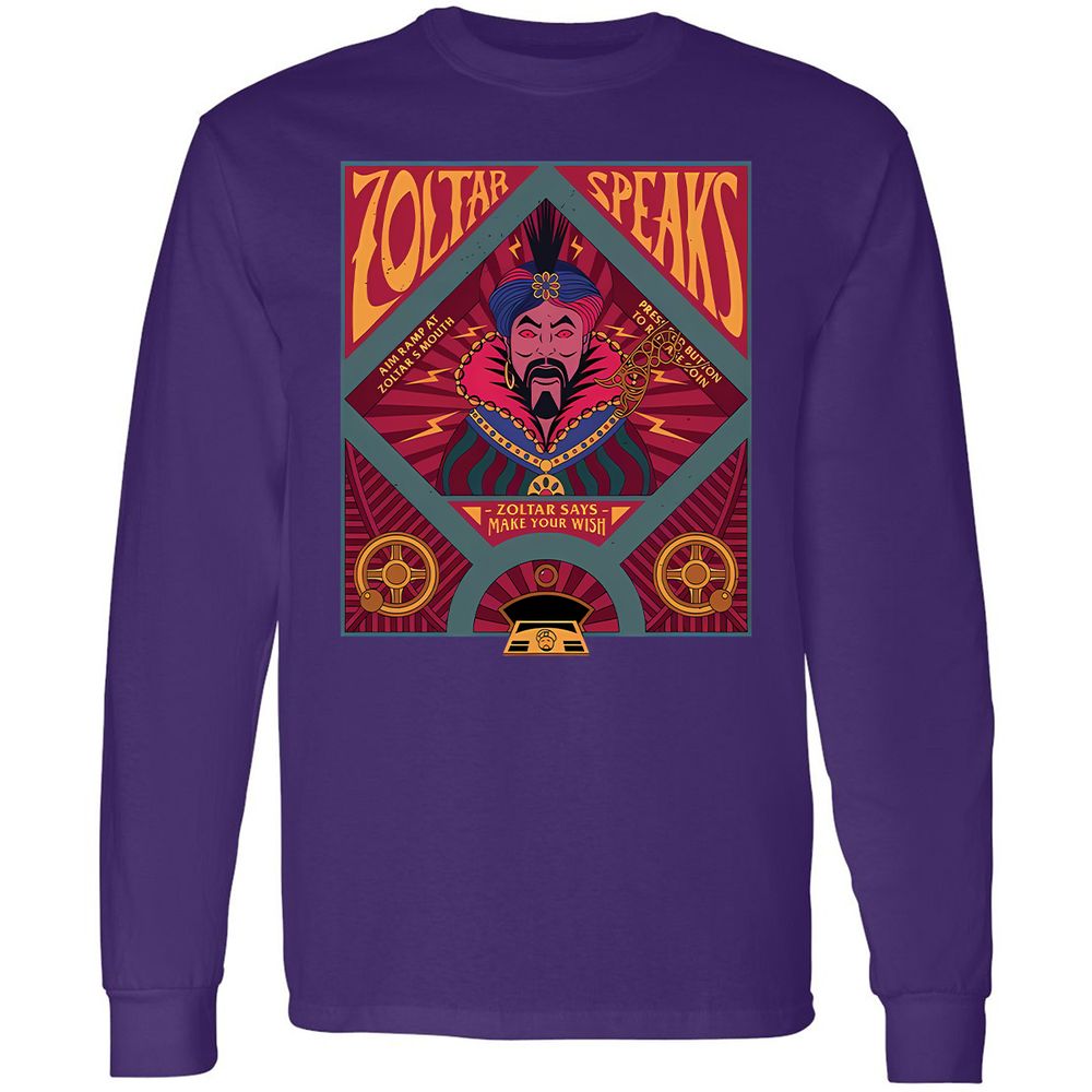 Long Sleeve T-Shirt - 4QLJPFDK - Purple - 13