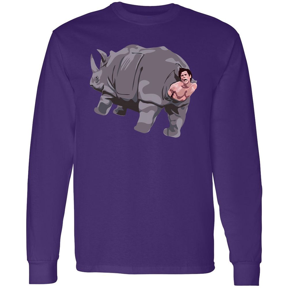 Long Sleeve T-Shirt - XRYFA6AU - Purple - 13