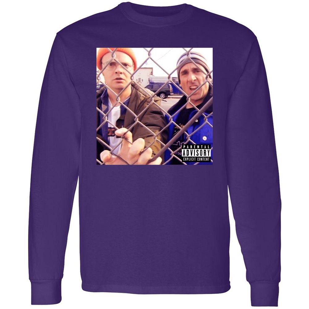 Long Sleeve T-Shirt - 4BZDP6P2 - Purple - 13