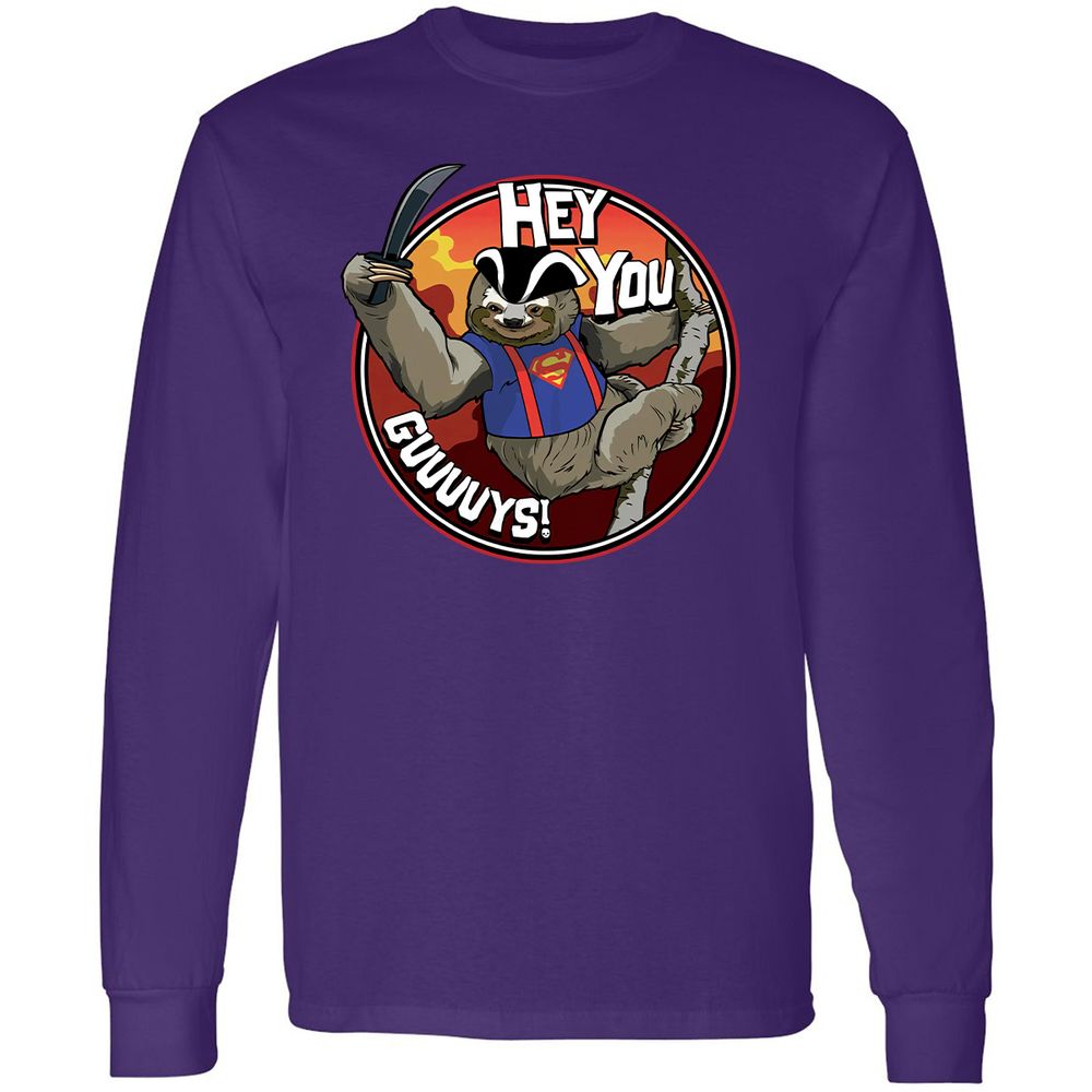 Long Sleeve T-Shirt - FSFX1ERF - Purple - 13