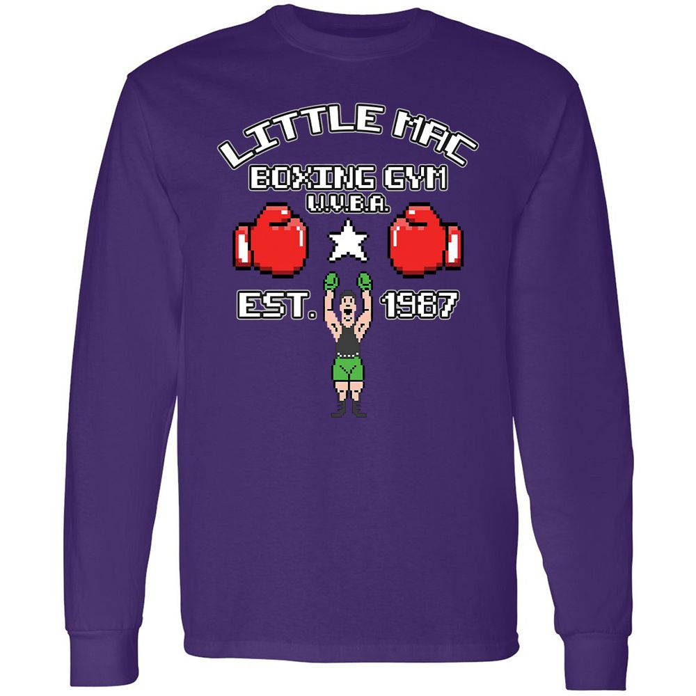 Long Sleeve T-Shirt - UZULM1LB - Purple - 13