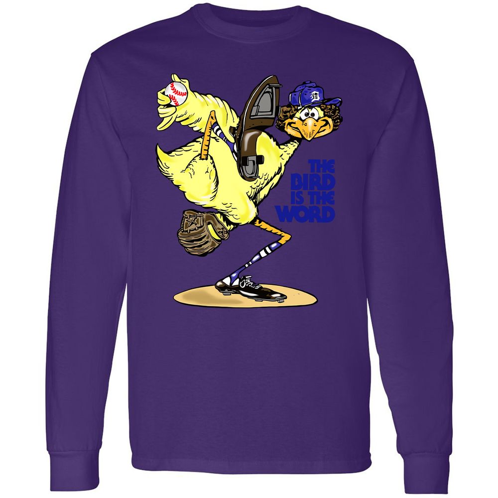 Long Sleeve T-Shirt - 4JBCNDJ6 - Purple - 13