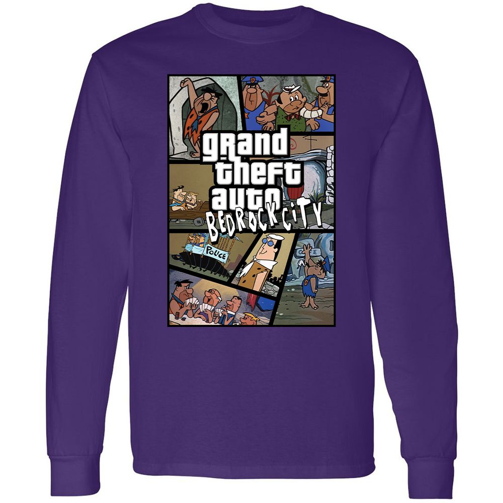 Long Sleeve T-Shirt - LGVG61VT - Purple - 13