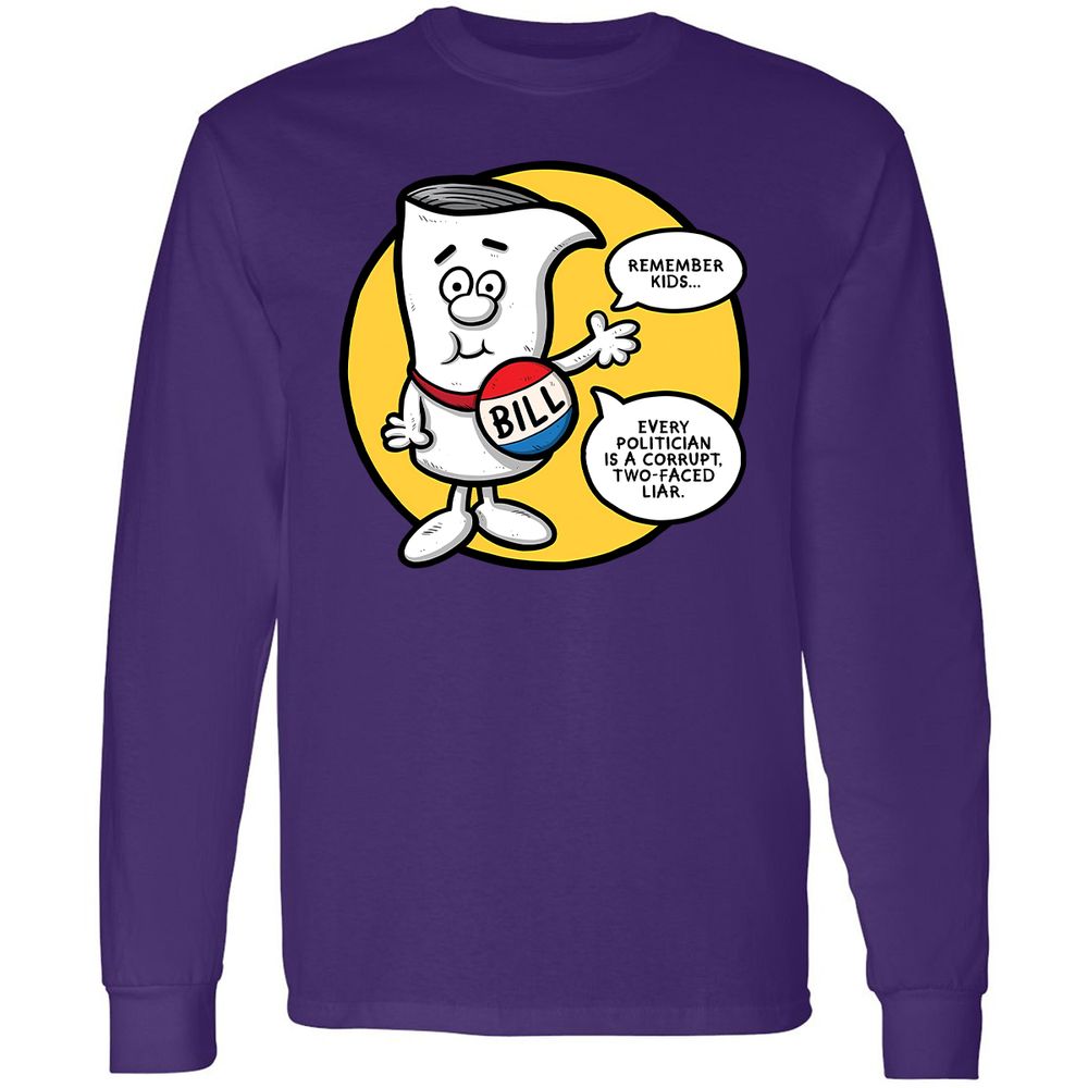 Long Sleeve T-Shirt - 89M5S9JN - Purple - 13