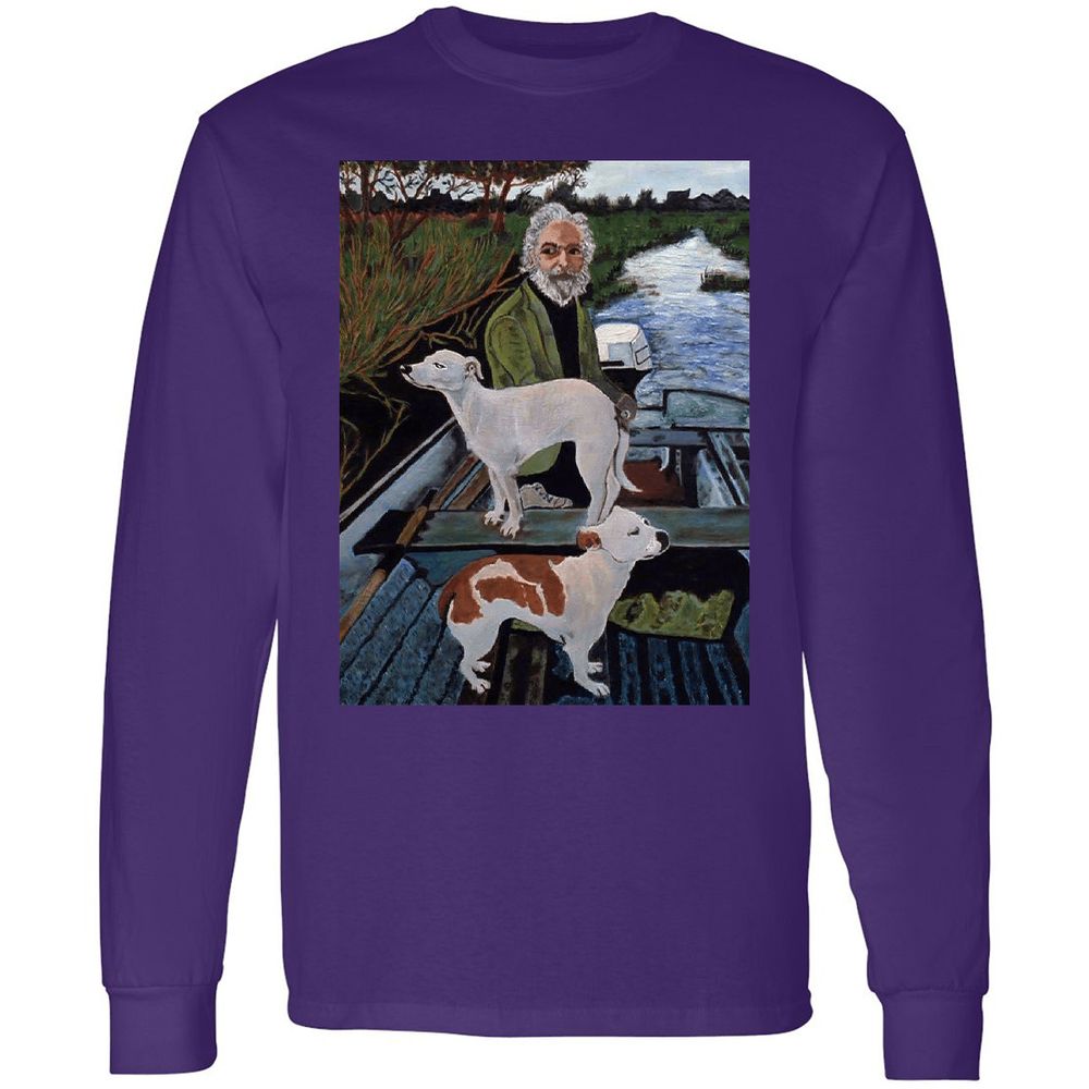 Long Sleeve T-Shirt - YDHHS7RL - Purple - 13