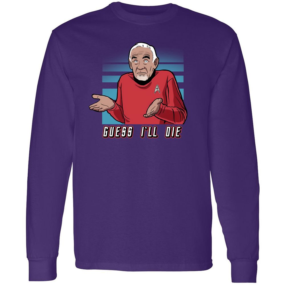 Long Sleeve T-Shirt - K9UA6W7V - Purple - 13