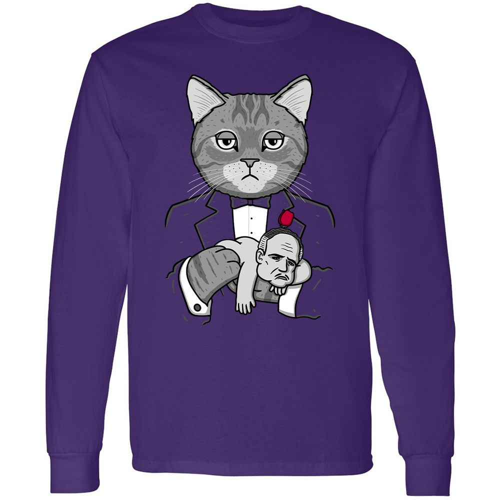 Long Sleeve T-Shirt - WNYSVSMK - Purple - 13