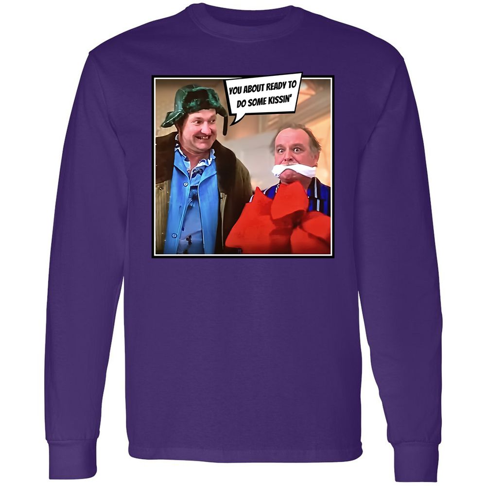 Long Sleeve T-Shirt - VJJVZV6U - Purple - 13