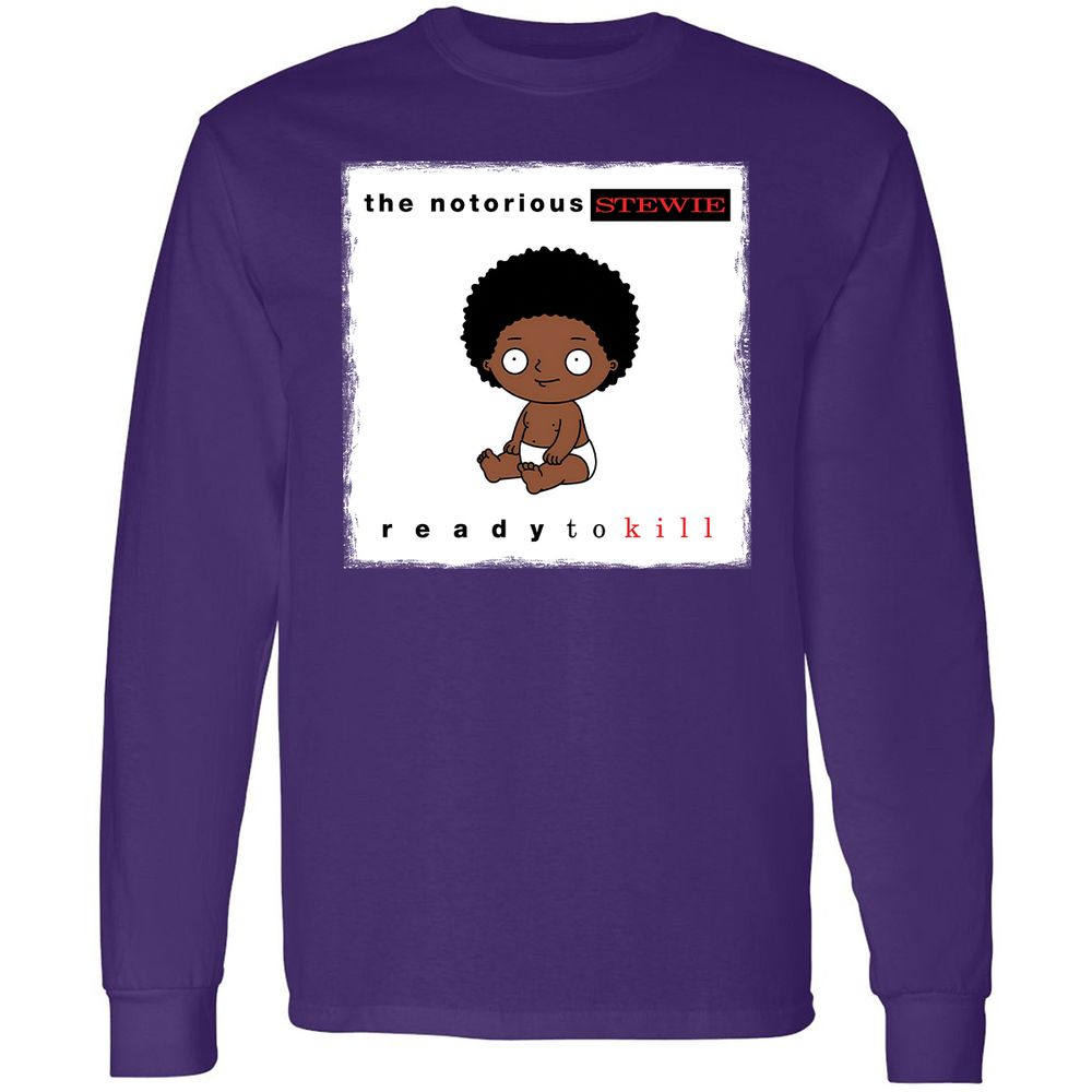 Long Sleeve T-Shirt - U9YY5CX4 - Purple - 13