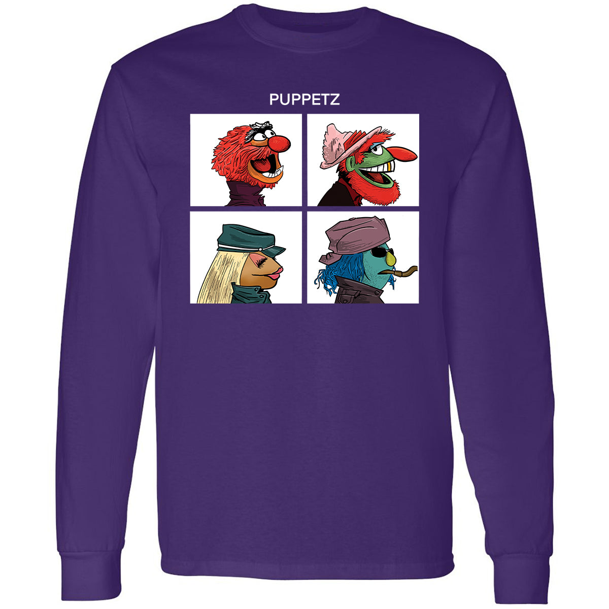 Long Sleeve T-Shirt - TEYAJW7Q - Purple - 13