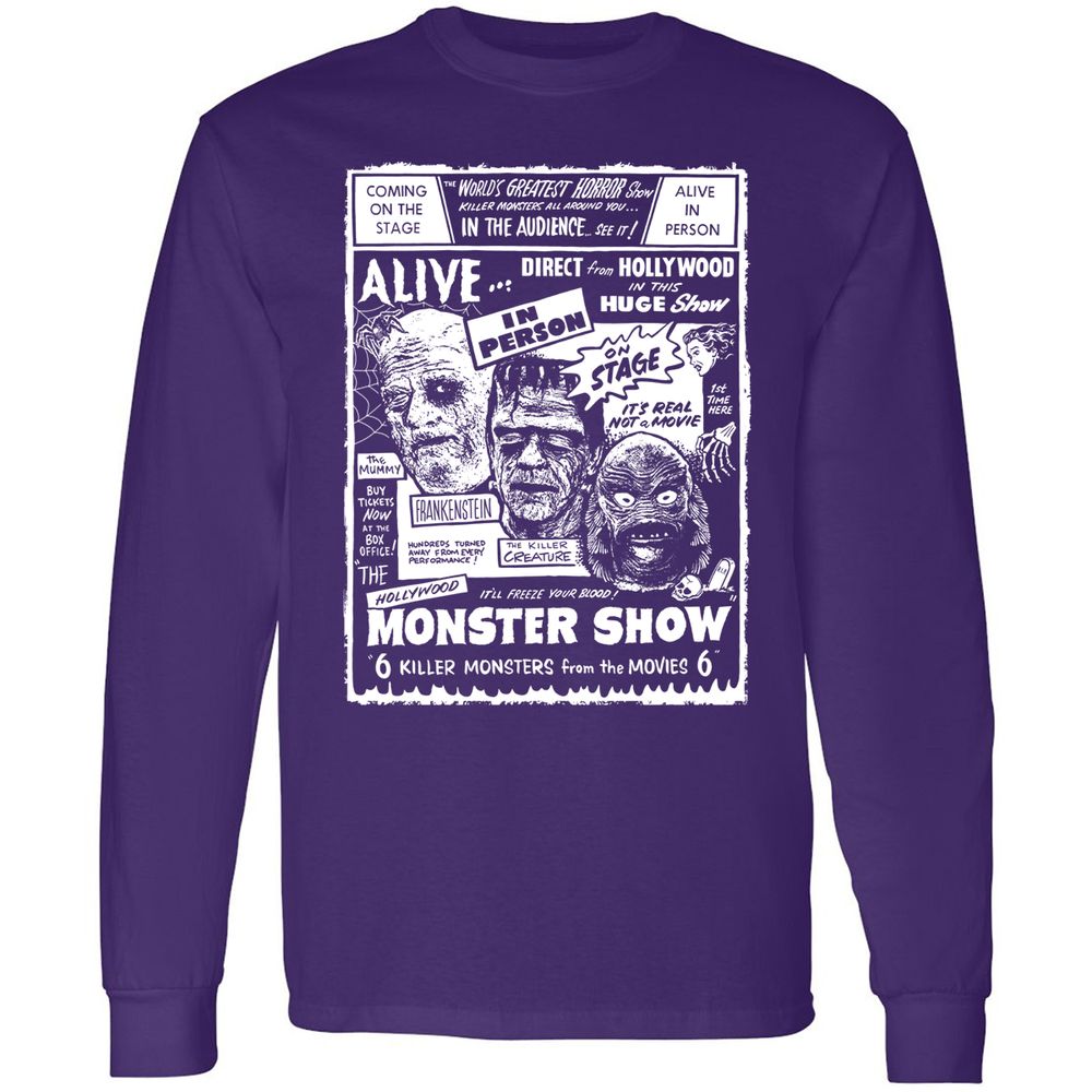 Long Sleeve T-Shirt - 2RHSZ3CL - Purple - 13