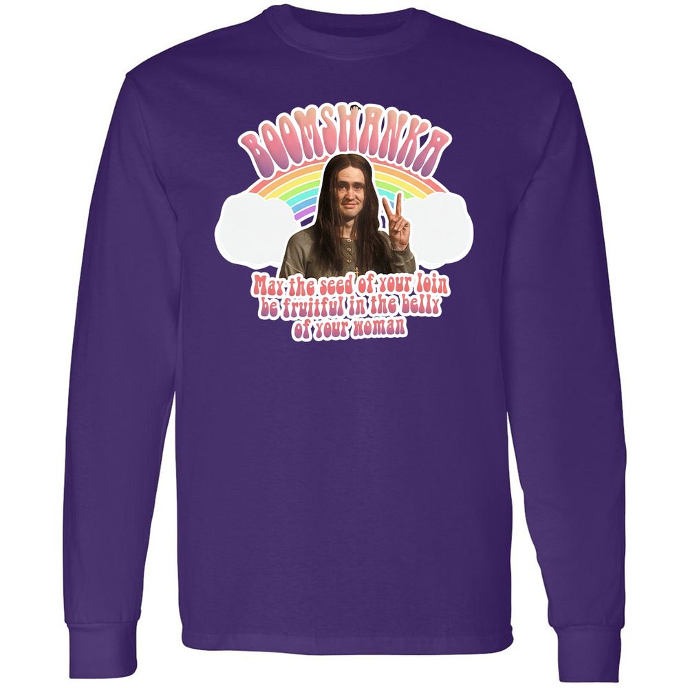 Long Sleeve T-Shirt - 9PWLVS4X - Purple - 13