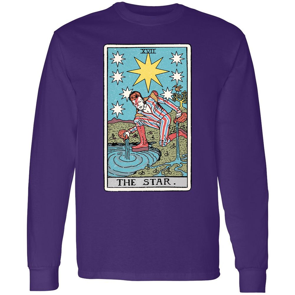 Long Sleeve T-Shirt - 32AKSS9K - Purple - 13