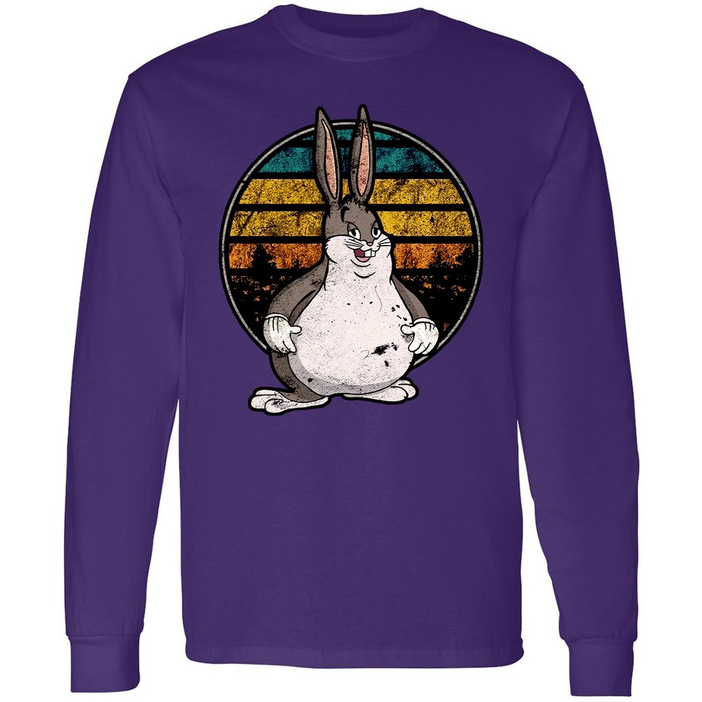 Long Sleeve T-Shirt - 1XNSRHZ3 - Purple - 13