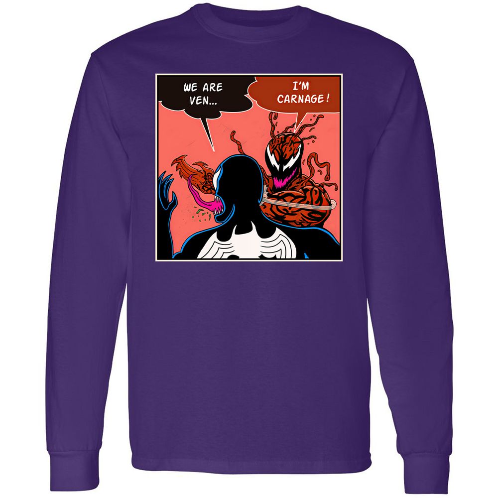 Long Sleeve T-Shirt - 82XBCY2T - Purple - 13