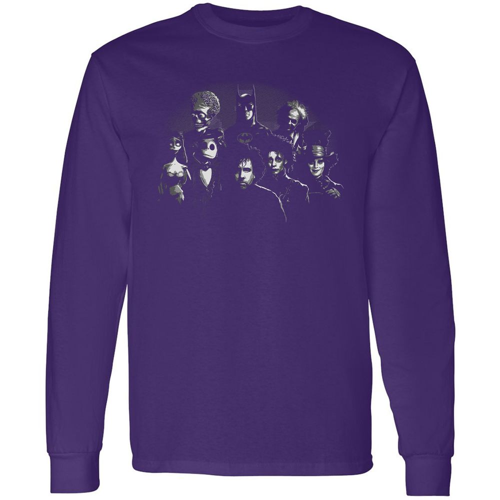 Long Sleeve T-Shirt - YUFAEFL1 - Purple - 13