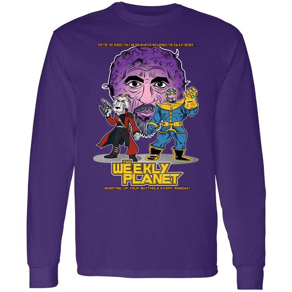 Long Sleeve T-Shirt - 37VGVN3D - Purple - 13