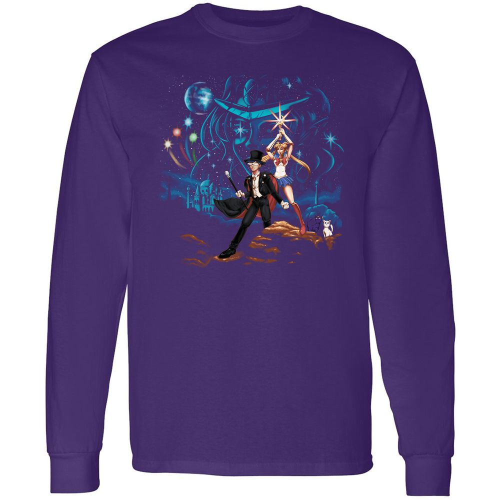 Long Sleeve T-Shirt - CRV834QB - Purple - 13