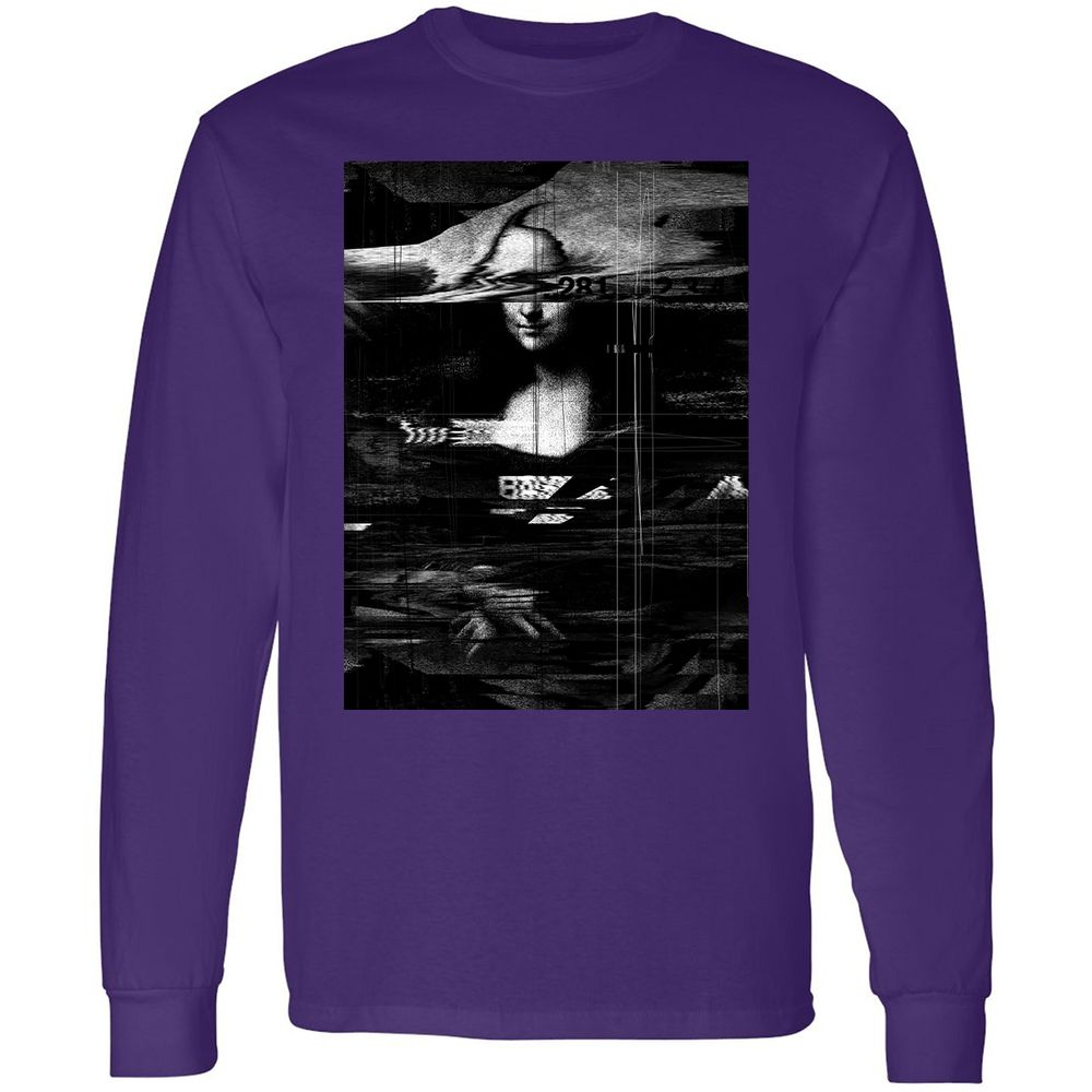 Long Sleeve T-Shirt - 48U27G3M - Purple - 13