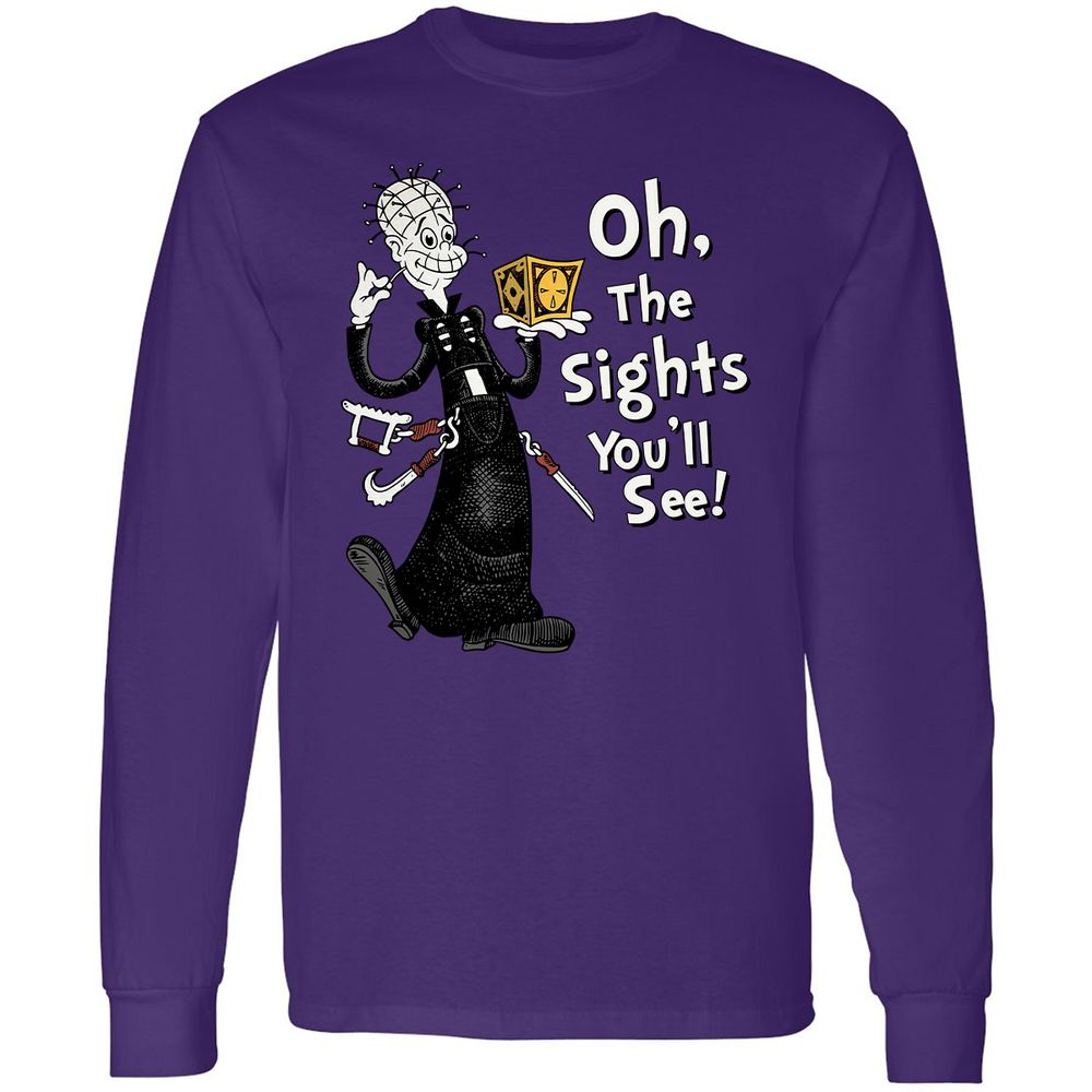 Long Sleeve T-Shirt - ANSQGTFA - Purple - 13