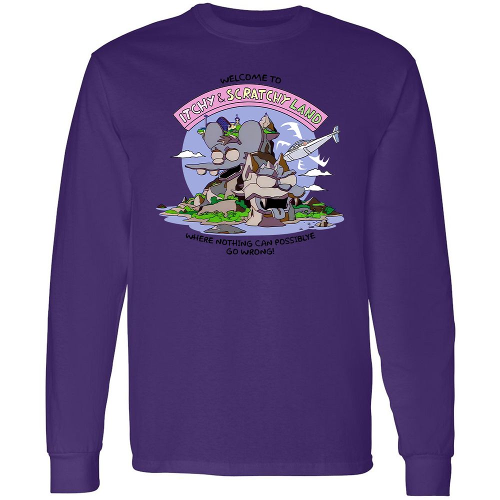 Long Sleeve T-Shirt - 8DS25QPC - Purple - 13