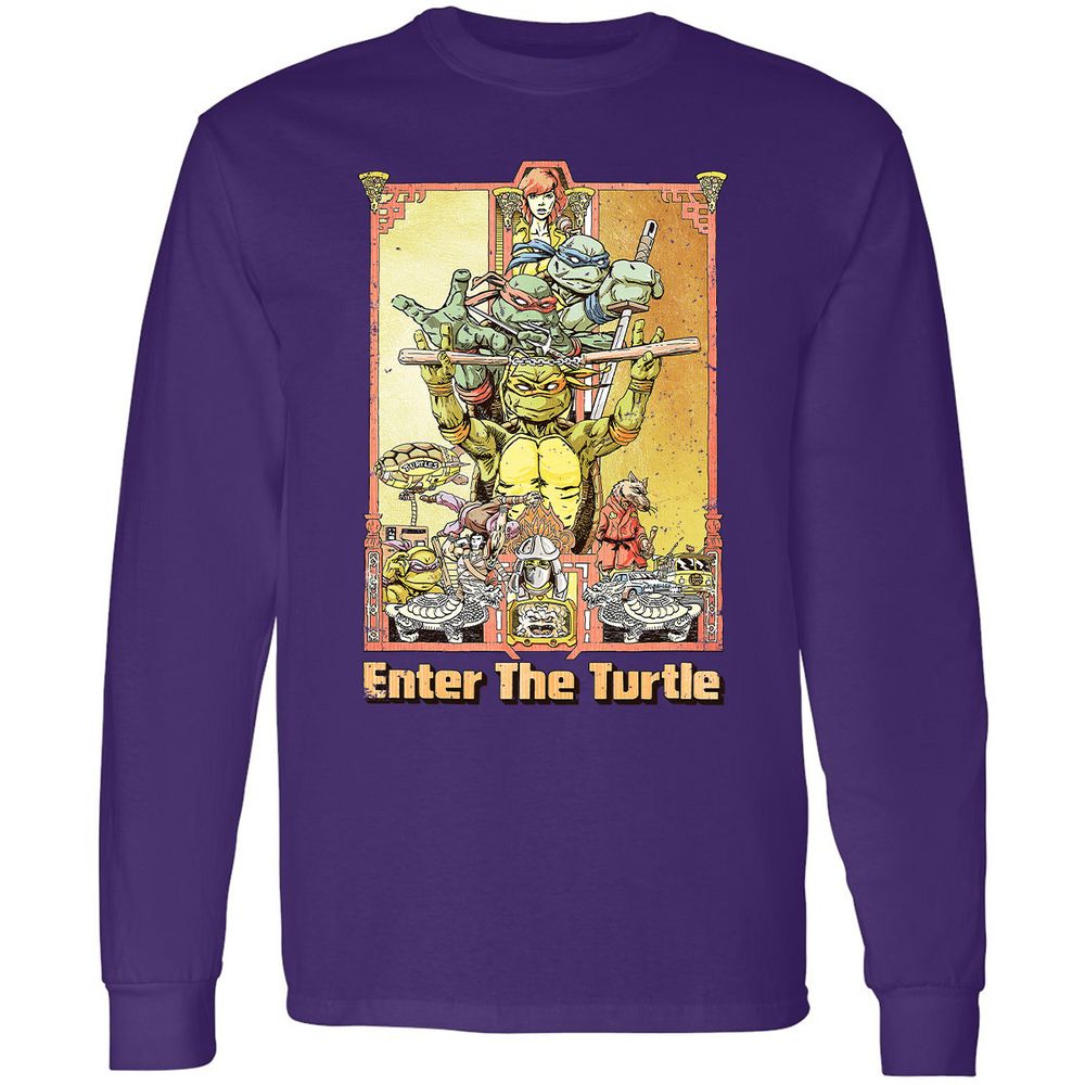 Long Sleeve T-Shirt - UA8PYZ84 - Purple - 13