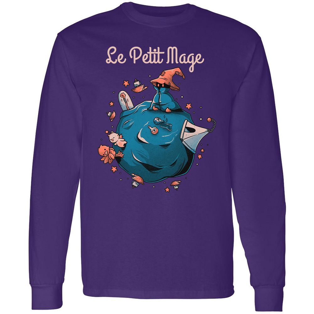 Long Sleeve T-Shirt - KYVP9TT8 - Purple - 13