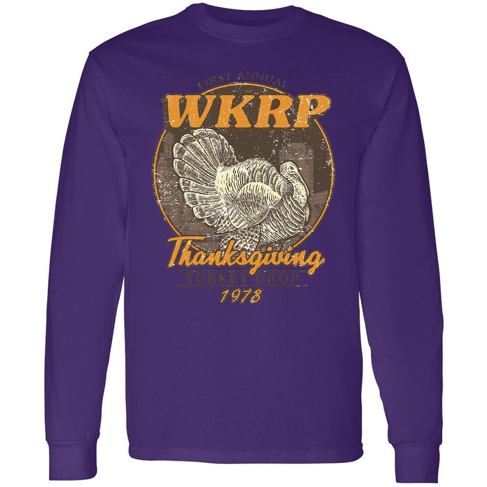 WKRP Turkey Drop - Purple - 13