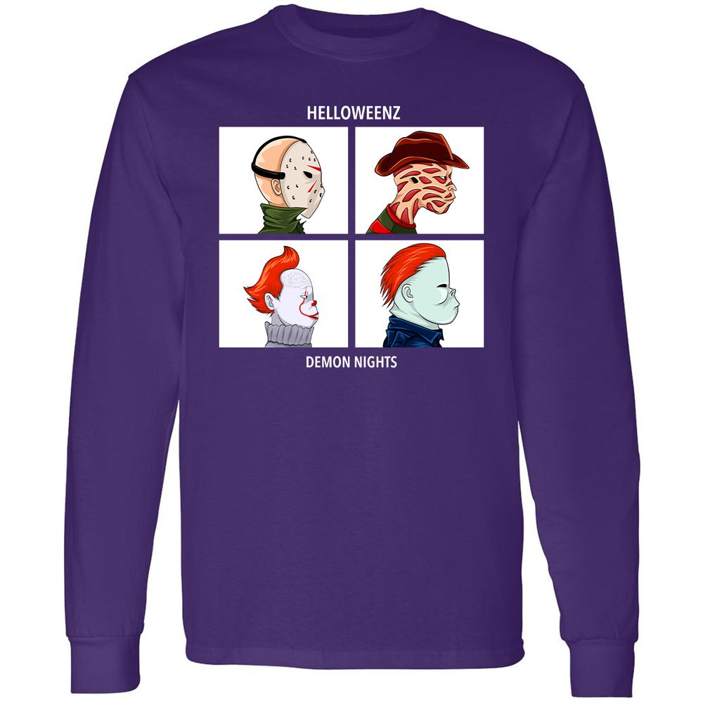 Long Sleeve T-Shirt - 9ACPDCRY - Purple - 13