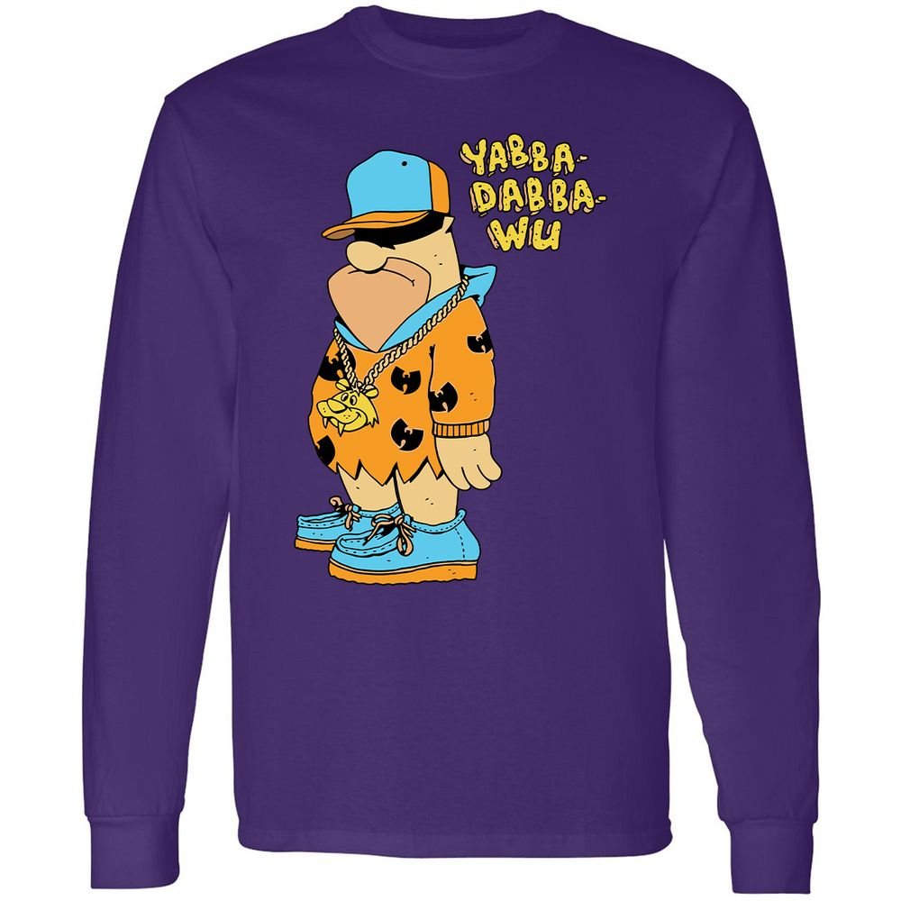 Long Sleeve T-Shirt - QXT4Z51Q - Purple - 13