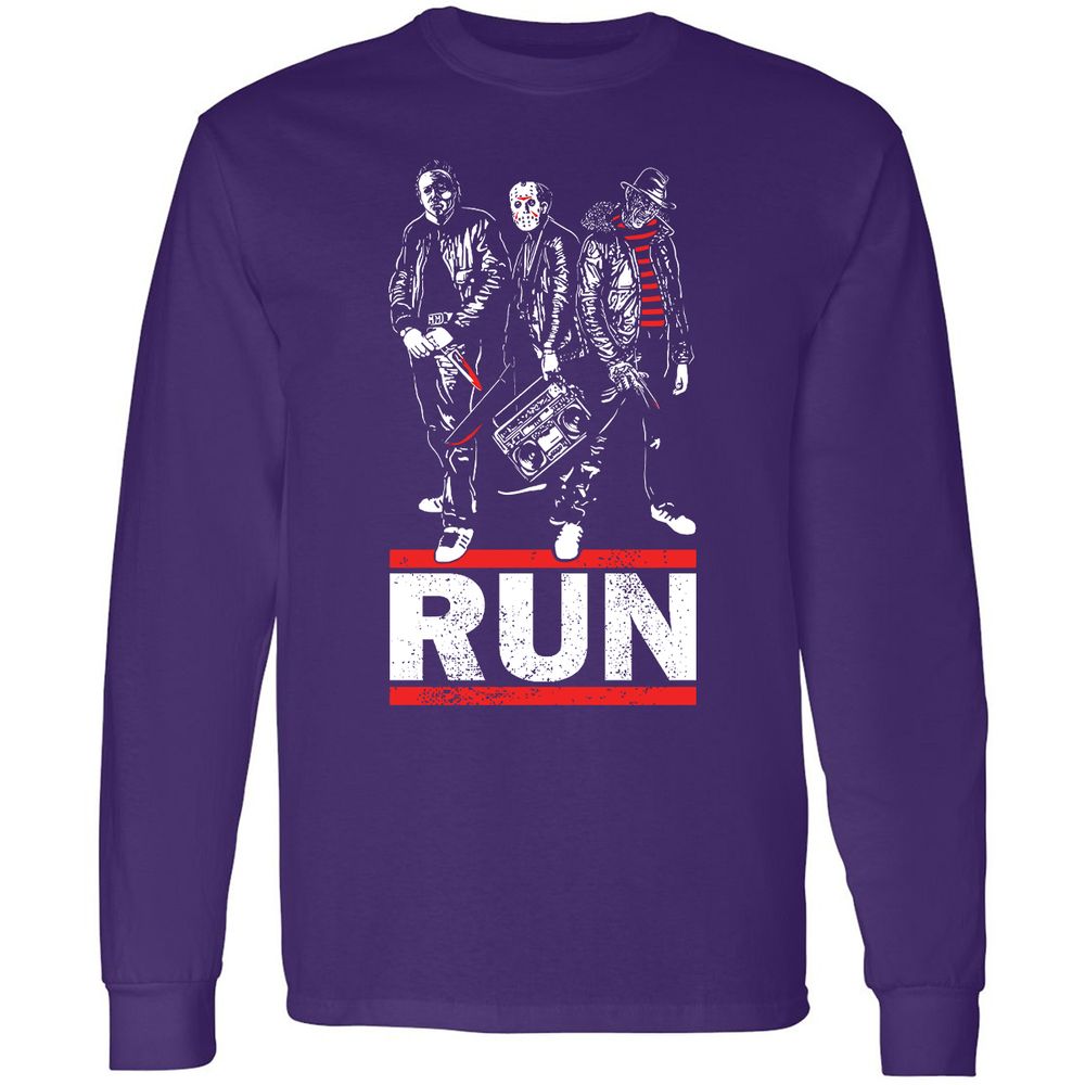 Long Sleeve T-Shirt - 7Q67S4QA - Purple - 13