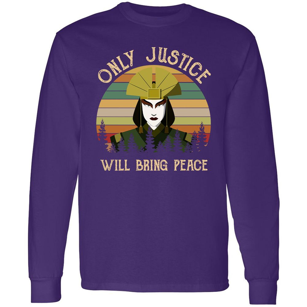 Long Sleeve T-Shirt - R5CLA1K2 - Purple - 13