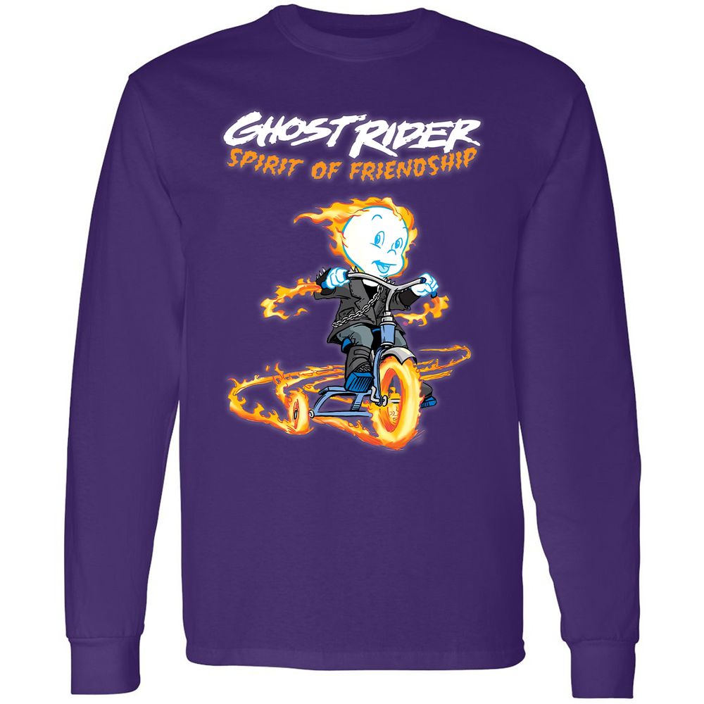 Long Sleeve T-Shirt - JMCG8DNR - Purple - 13