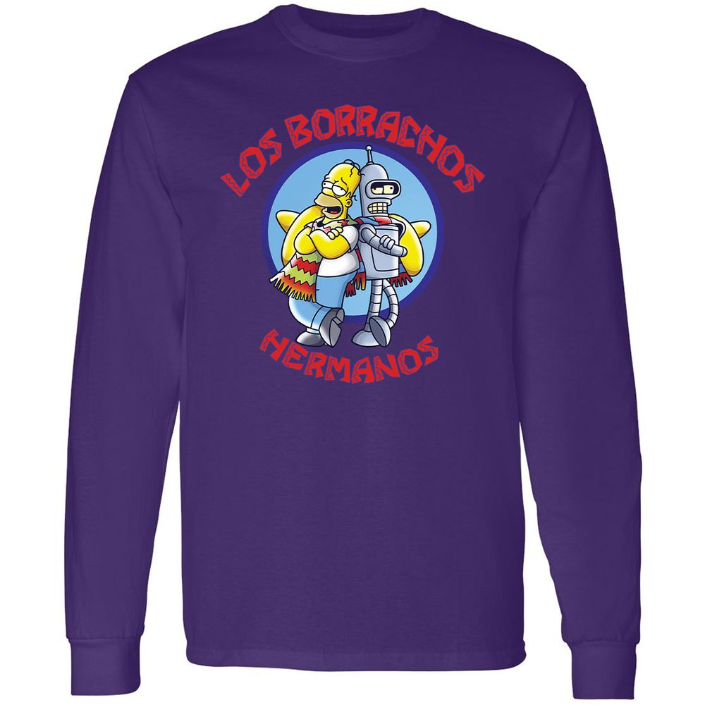 Long Sleeve T-Shirt - W6BYLLCC - Purple - 13