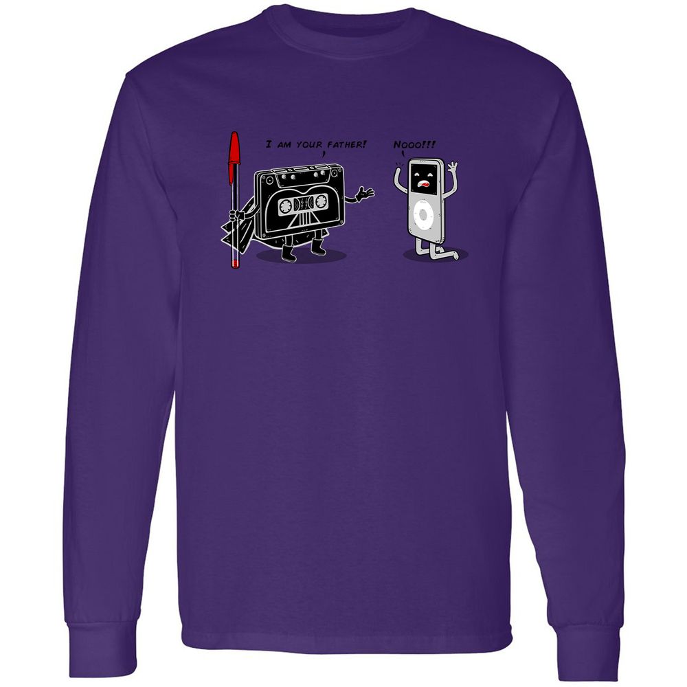 Long Sleeve T-Shirt - 89Y4AX37 - Purple - 13
