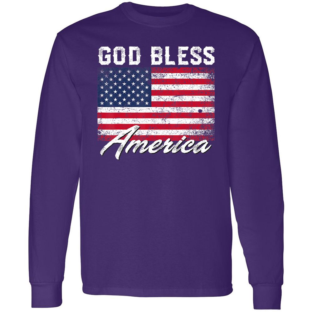 Long Sleeve T-Shirt - SLKJHLX5 - Purple - 13