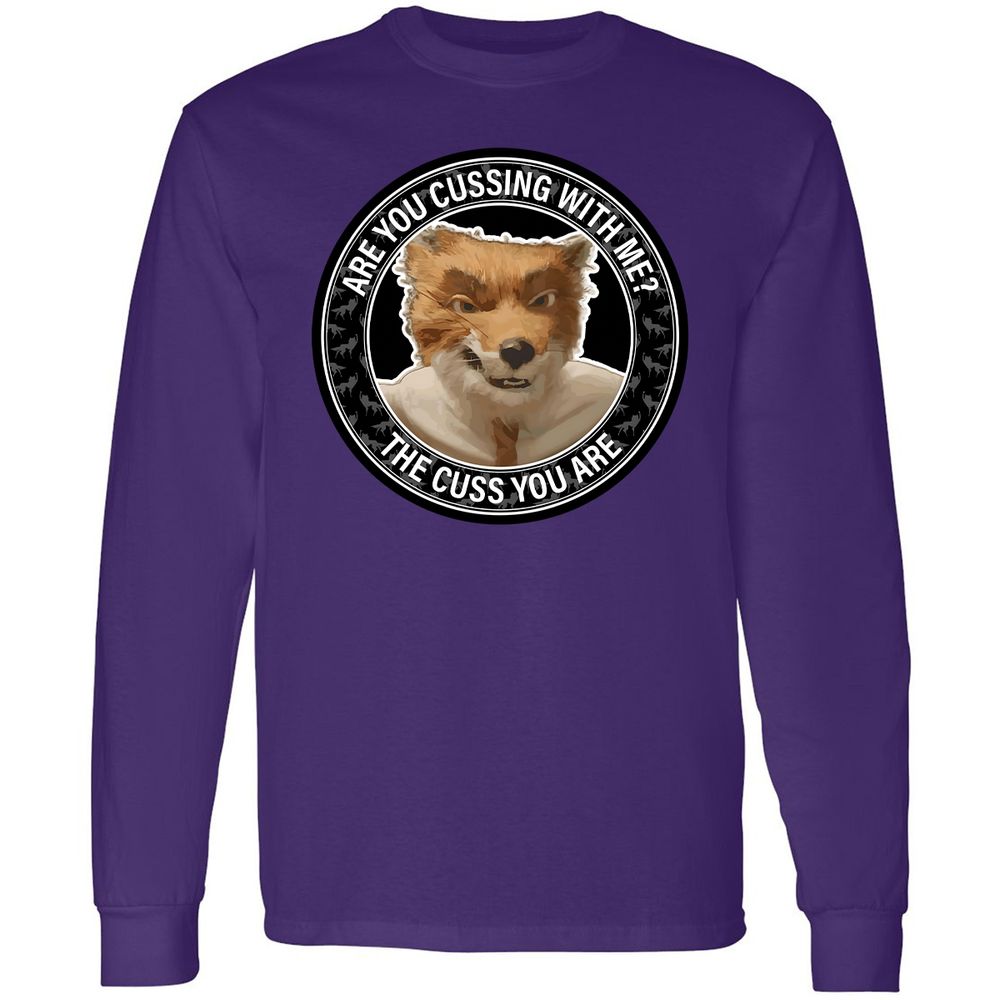 Long Sleeve T-Shirt - 2D8ZYW3G - Purple - 13