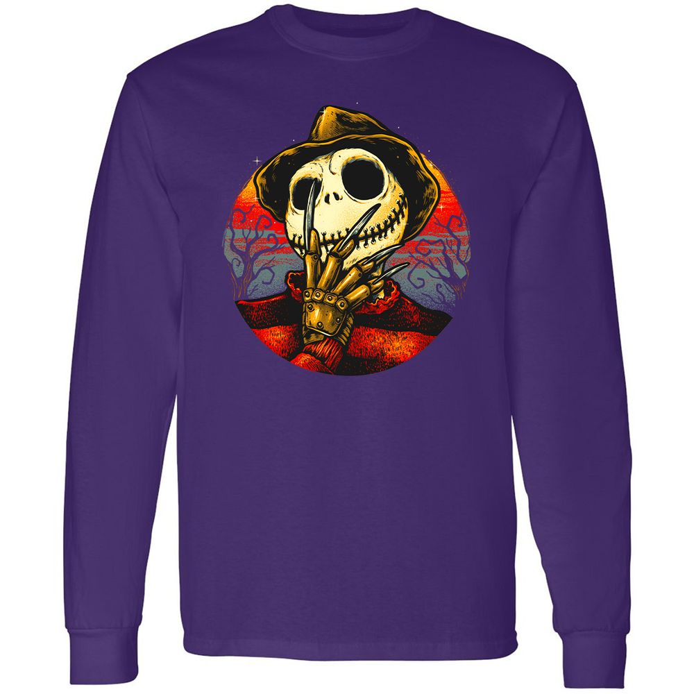 Long Sleeve T-Shirt - BCWZCSZW - Purple - 13