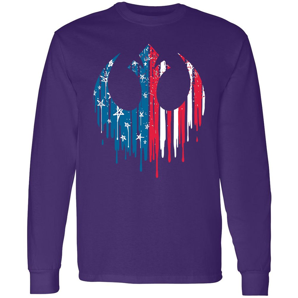 Long Sleeve T-Shirt - 5AWGL3DC - Purple - 13