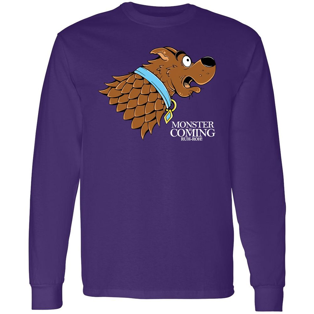 Long Sleeve T-Shirt - MQH2SJRU - Purple - 13