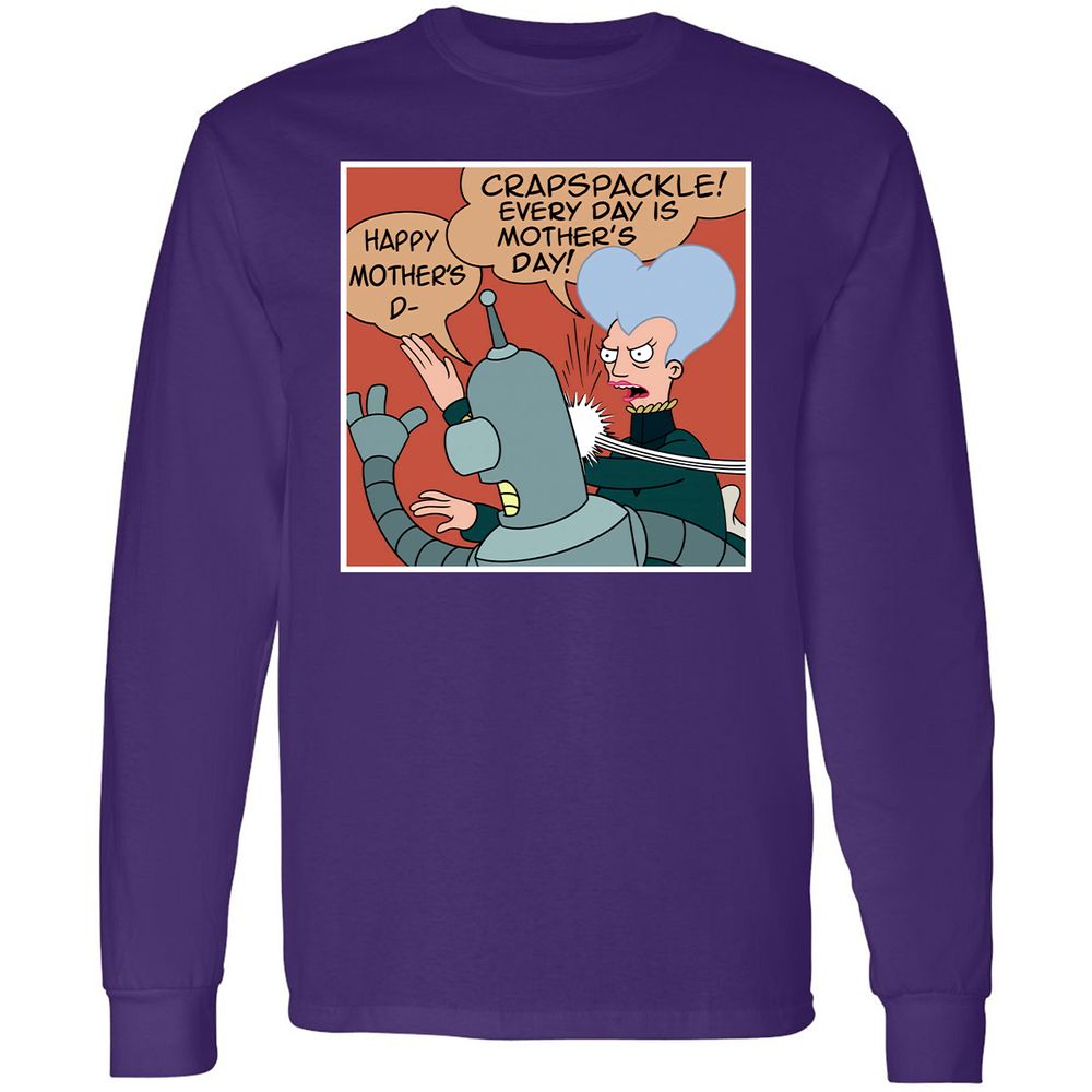 Long Sleeve T-Shirt - 3YC1DFGN - Purple - 13