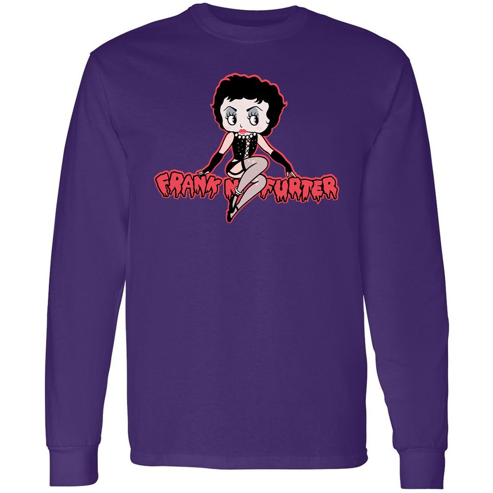 Long Sleeve T-Shirt - 374KUPN8 - Purple - 13