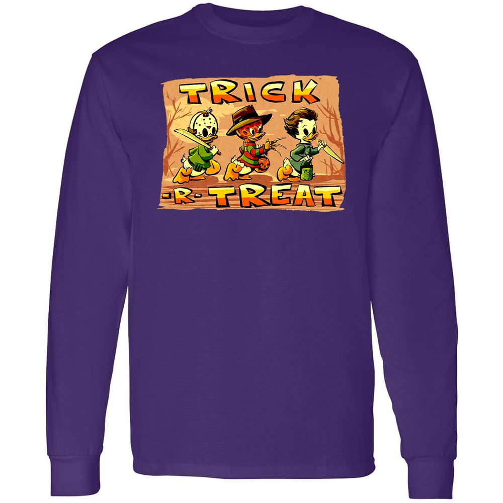 Long Sleeve T-Shirt - 72FLNZ6D - Purple - 13