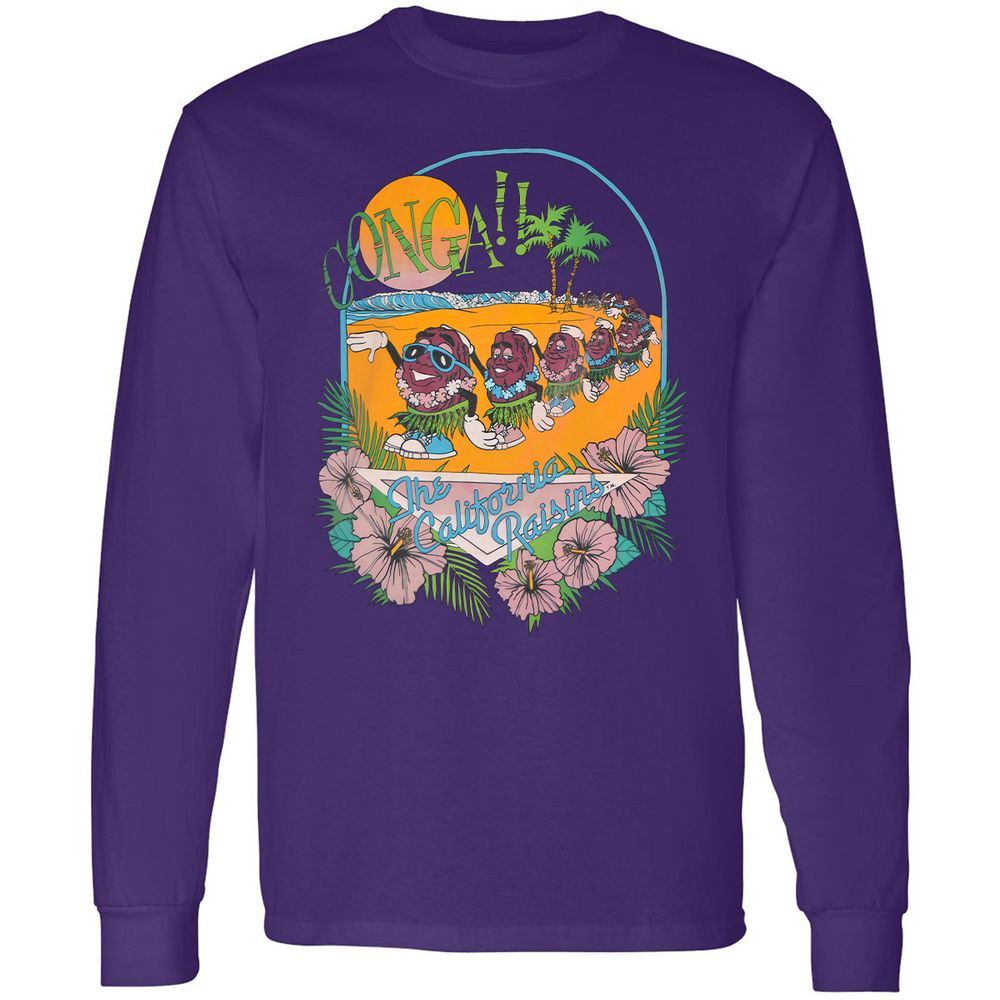 Long Sleeve T-Shirt - A9PDWFLL - Purple - 13