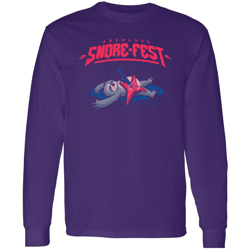 Long Sleeve T-Shirt - VH7VUGVX - Purple - 13