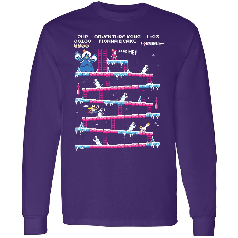 Long Sleeve T-Shirt - LR357T3T - Purple - 13