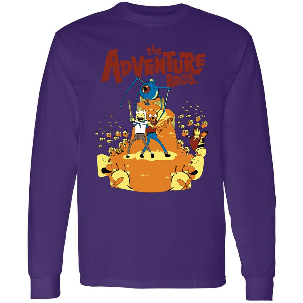 Long Sleeve T-Shirt - R5TUMLRV - Purple - 13